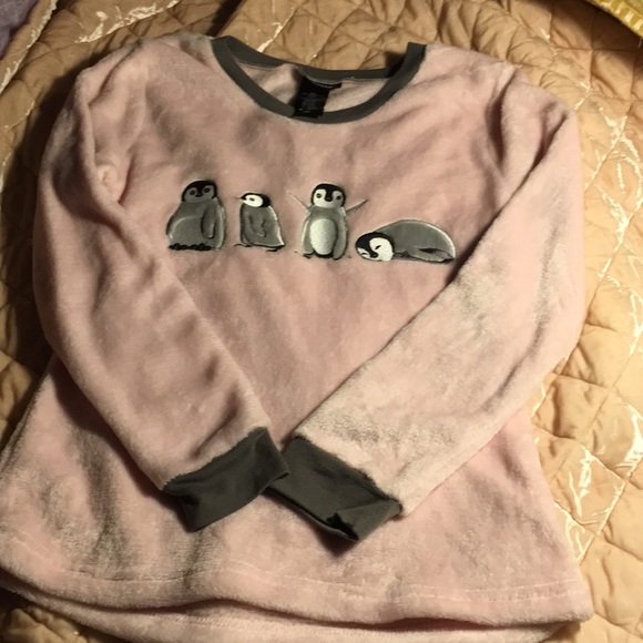 JoeBoxer pajama top teddy bear furry inside & out - Picture 1 of 5